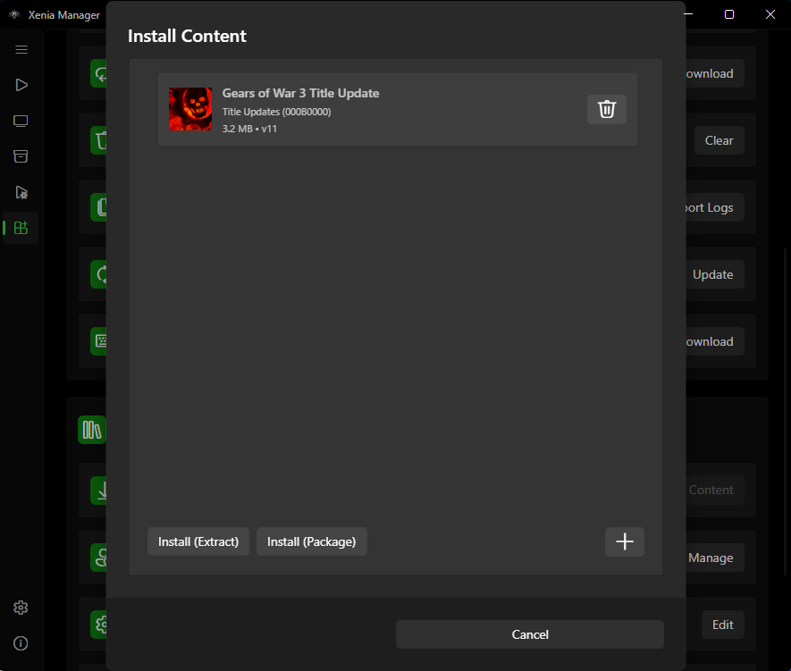 Install Content